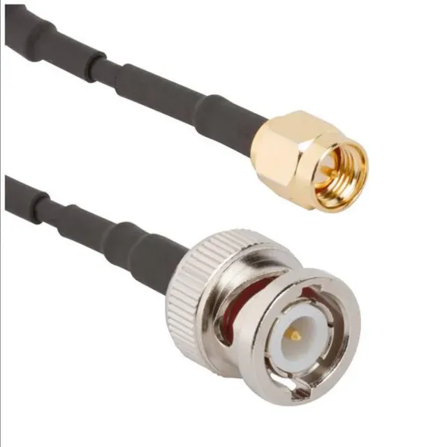 RF Cable Assemblies BNC Str Pl to SMA St G-174 50 Ohm 2 Meter