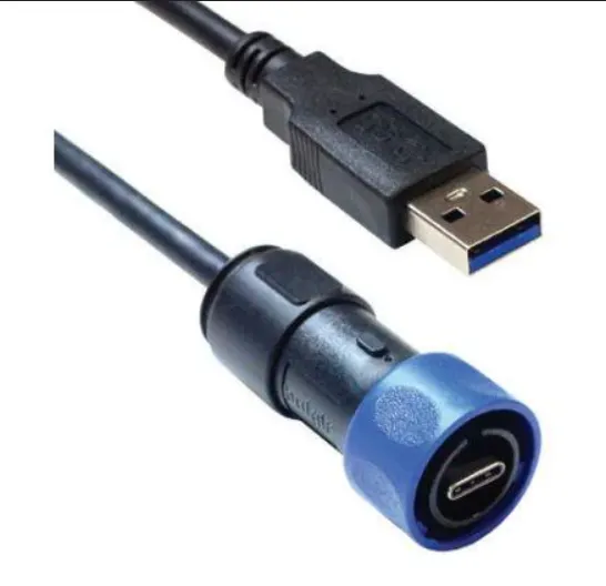 USB Cables / IEEE 1394 Cables 4004 Series C-Type USB Conn 5M Cbl