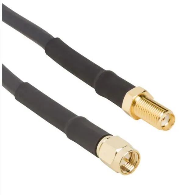 RF Cable Assemblies SMA St Plg to SMA St Jck RG-58 6in
