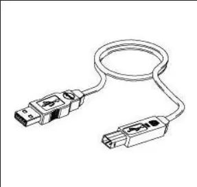 USB Cables / IEEE 1394 Cables USB A-TO-B Shielded 5.01m