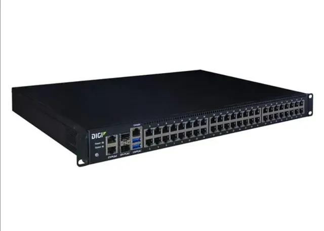 Servers Digi Connect IT 48, 48 port Console Access Server (requires ITPS-PSIK or ITPS-PSEK power supply kit), supports use of optional Cellular CORE Module
