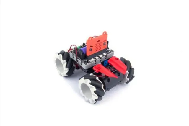 Development Boards & Kits - ARM Robot Bit-Mecanum Wheel Car Kit for Micro Bit ,Makecode or Kittenblock-Scratch3