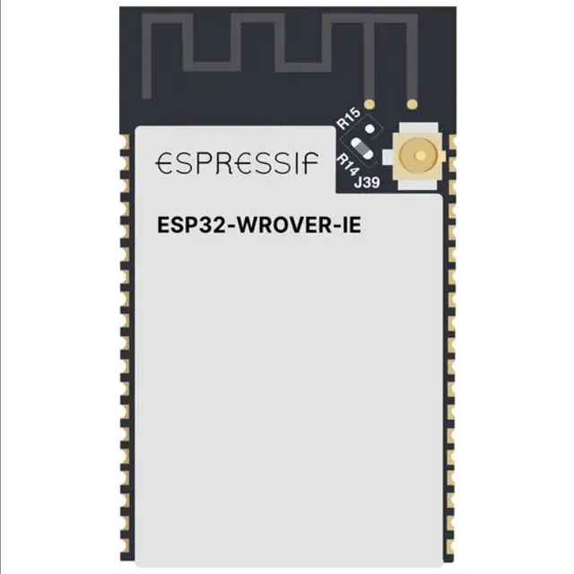 WiFi Modules (802.11) SMD Module ESP32-WROVER-IE, ESP32-D0WD-V3, 3.3V 64Mbit PSRAM, 16 MB SPI flash, IPEX connector