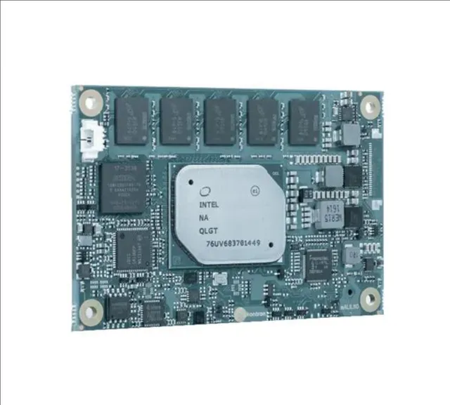 Computer-On-Modules - COM COM Express mini pin-out type 10 Computer-on-Module with Intel Celeron N3350, 4GB DDR3L-1866 memory down, 8GB eMMC SLC, commercialtemperature