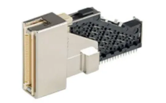 Standard Card Edge Connectors Mini Cool Edge 0.6mm ress-fit, Orthogonal