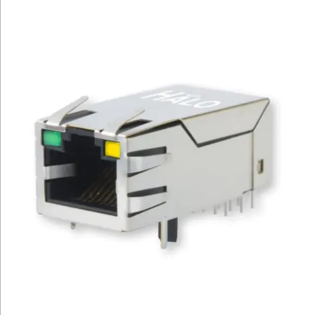 Modular Connectors / Ethernet Connectors FastJack 10G 4PPOE RJ45 W/MAG G/Y LED