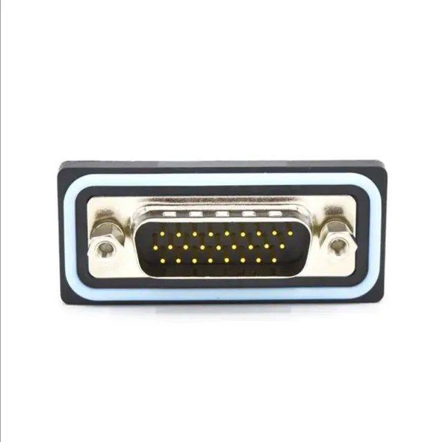 D-Sub High Density Connectors 26 pin vert solder M flash 4-40 int thrd