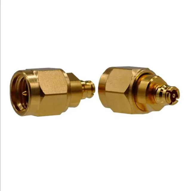 RF Adapters - Between Series SMA Plug to SMP Jack Adapter Gold