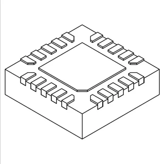 8-bit Microcontrollers - MCU 20MHz, 8KB, VQFN20, Ind 125C, Green, Tray