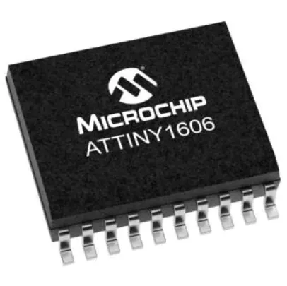 8-bit Microcontrollers - MCU 20MHz, 8KB, SOIC20, Ind 125C, Green, T&R