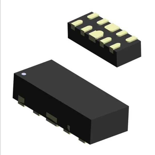 ESD Suppressors / TVS Diodes TVS Diode ESD Suppressor, DFN2510-10L, Unidirectional, 3.3 Vdc Reverse Standoff Voltage, 0.5 pF