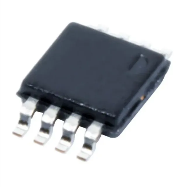 High Speed Operational Amplifiers Ultra-low power, 50MHz rail-to-rail out, negative rail in, voltage-feedback op amp 8-VSSOP -40 to 125