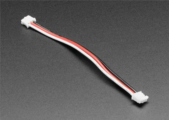 Adafruit Accessories JST PH 3-pin Plug-Plug Cable - 100mm long