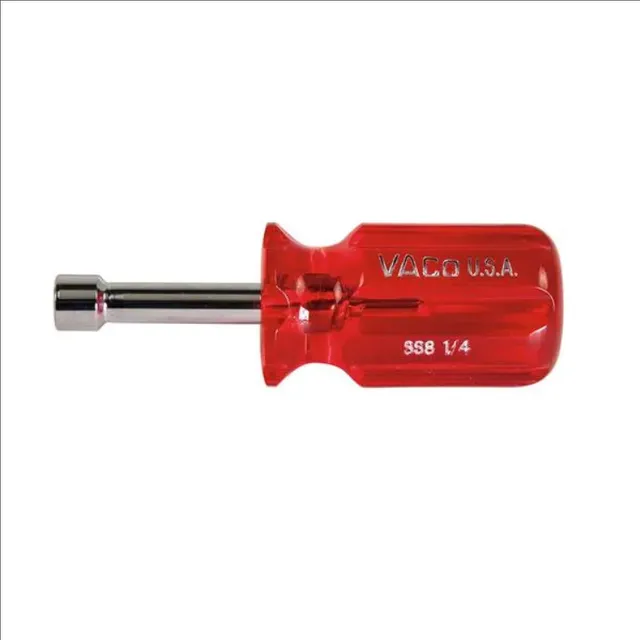 Screwdrivers, Nut Drivers & Socket Drivers 1/4-Inch Stubby Nut Driver 1-1/2-Inch Hollow Shaft