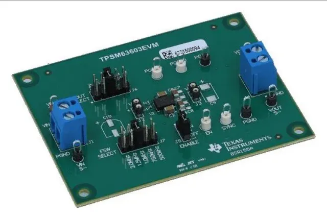 Power Management IC Development Tools TPSM63603 3-V to 36-V input, 1-V to 16-V, 3-A output, power module evaluation board