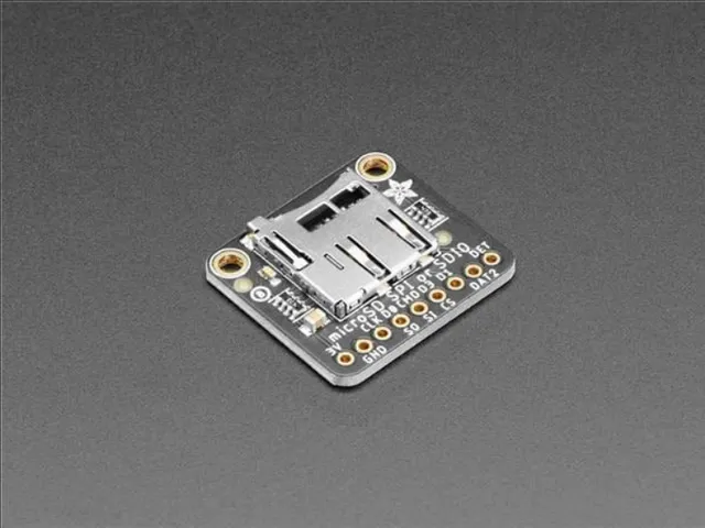 Memory IC Development Tools Adafruit Micro SD SPI or SDIO Card Breakout Board - 3V ONLY!