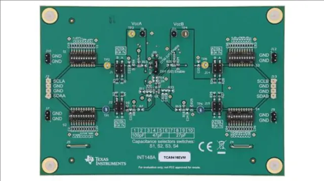 Interface Development Tools TCA9416 ultra-low voltage I2C translator with rise time accelerators evaluation module