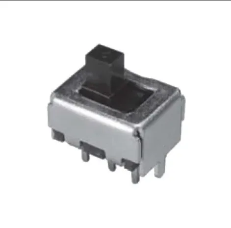 Slide Switches 3 position thru-hole terminals, ON ON ON function, top actuator, 2.5mm stroke