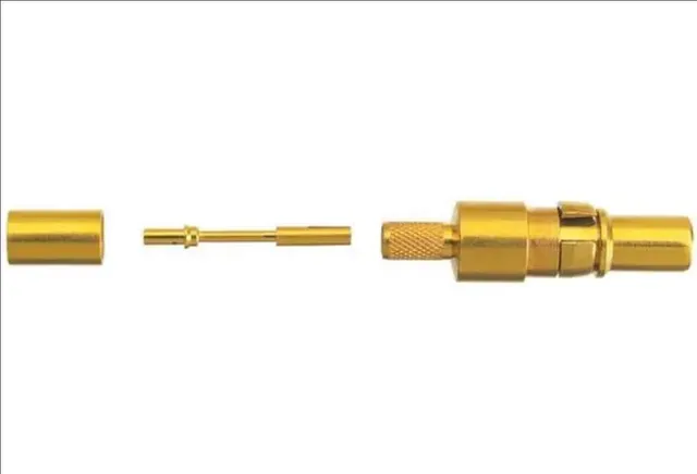D-Sub Mixed Contact Connectors D-Sub Coax 75ohm straight male crimp contact for RG59 cable, PLS4
