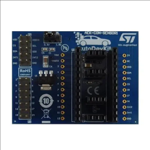 Sensor Fixings & Accessories Connector board for SPC5 MCU discovery boards and MEMS sensor boards