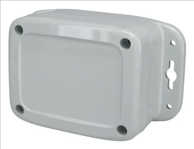 Electrical Enclosures IP68/NEMA 6P Plastic Enclosure with Mounting Flanges (4.5 X 3.6 X 2.3 In)