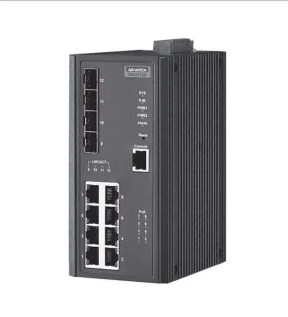 Ethernet Modules 8G + 4SFP Port Managed Ethernet Switch