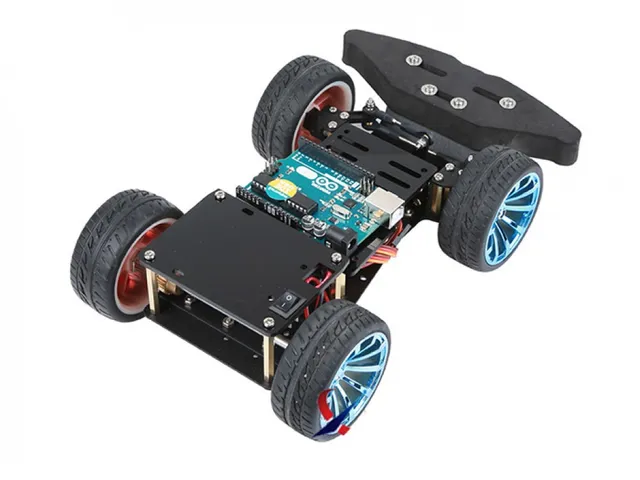 Metal Smart Racing Platform For Arduino/ Raspberry Pi
