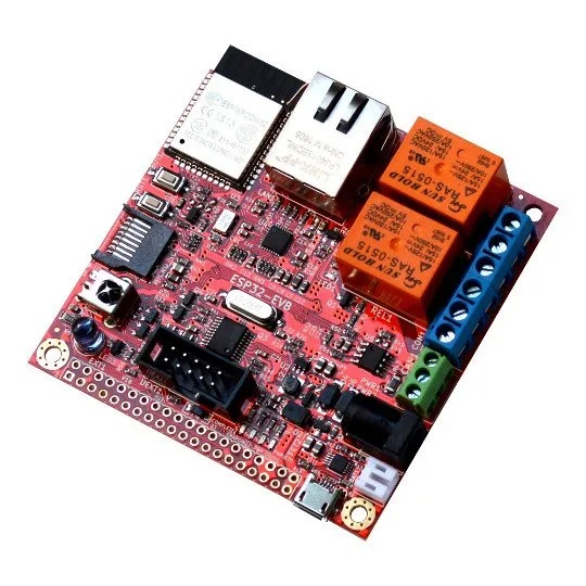 ESP32-EVB DEVELOPMENT BOARD WITH WIFI BLE ETHERNET MICRO SD CARD UEXT AND GPIO