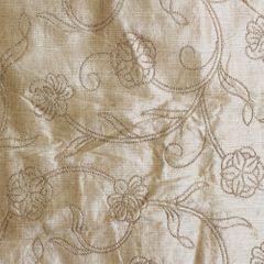 Regally stunning cream silk fabric