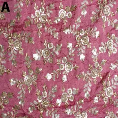 Embroidery-of-heavens festive fabric