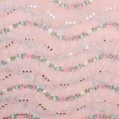 Waves-on-Chinon sequins fabric