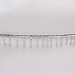 Fancy frilly latkan look lace