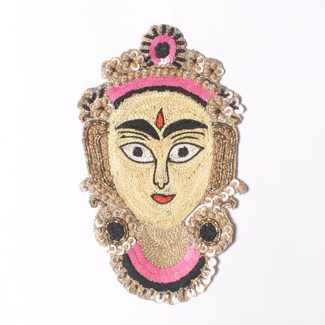 Maa Devi deity patch/Figurine-patch/Face-patch/Distinct-art-patch/DIYs