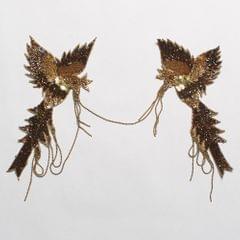 Twin pair imperial chic mirroring patch