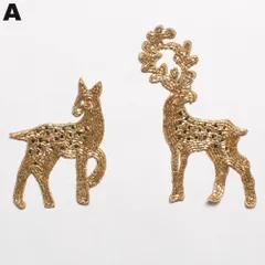 Stag and Doe grand beads patch