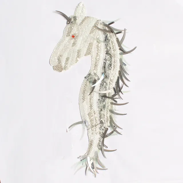 Hybrid fancy unicorn-seahorse patch/Animal-patch/Aqua-patch/Artsy-patch