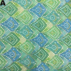 Tie-dye dots stylish fabric
