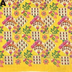 Prints and fables floral garden fabric