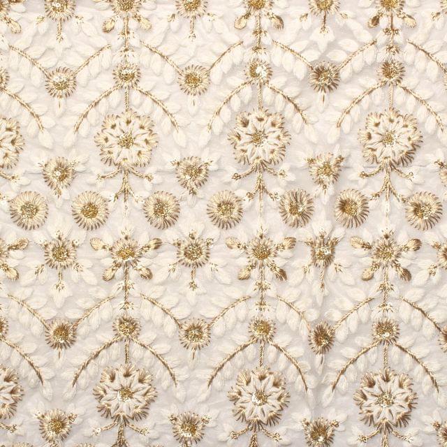 Majestic blooming wonders daisy stem look cool floral fine lush fabric