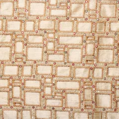 Blocks and boxes assorted geometrical design upscale fabric