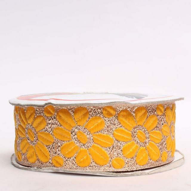 Royal imprints flowers in regal flare simple fancy embellished border