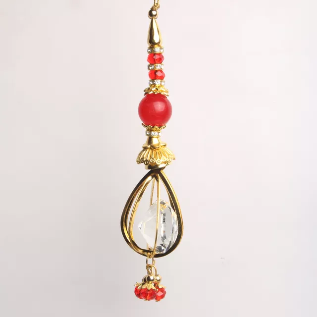 Teardrop ornament beaded fantasy tassels/Classy-tassels/Trendy-tassels
