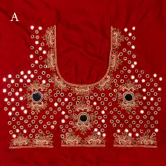 Royal-festive rich blouse set