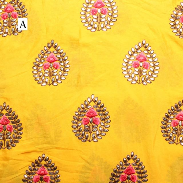 Traditional beauty rain-drop fabric/Embellished-fabric/Floral-fabric