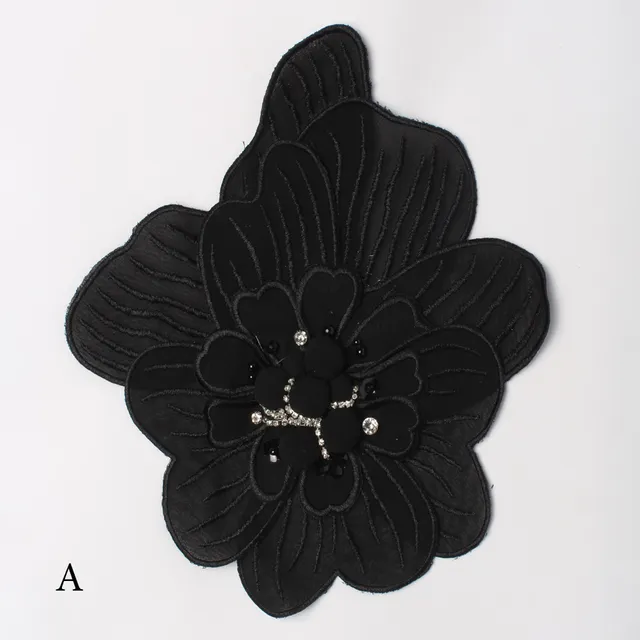 Poised-cool smart floral patch/Applique-patch/Layered-patch/DIY-patch