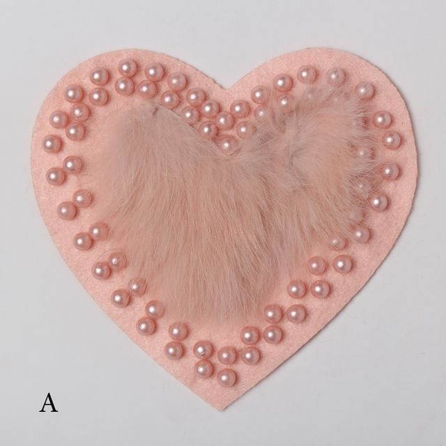 Sweet-heart dear valentine fur patch/Prime-patch/Cute-patch/Heart-patch