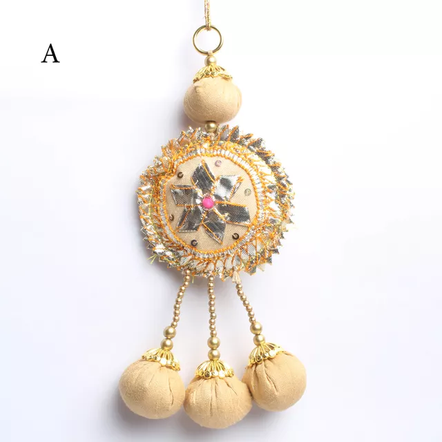 Gong-look bold tassel/Rich-embellished-tassel/Royal-tassel/Beads-tassel
