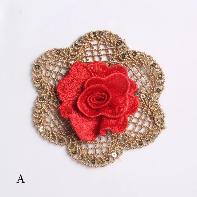 Roses-grand royal flowers patch/Applique-patch/Classy-patch/Posh-patch