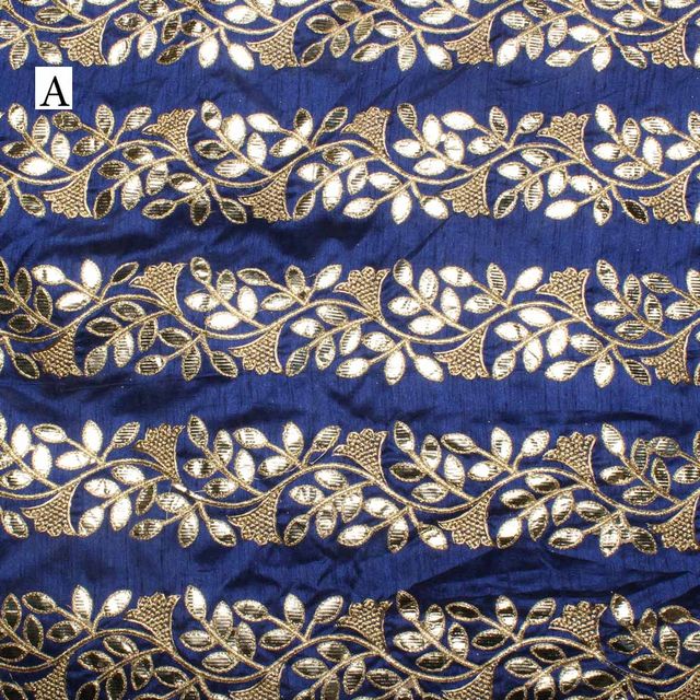 Modish royal fine fabric/Hip-fabric/Embroidered-fabric/Gota-Zari-fabric