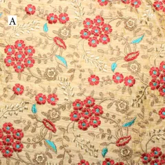 Floreal embroidery fashion fabric